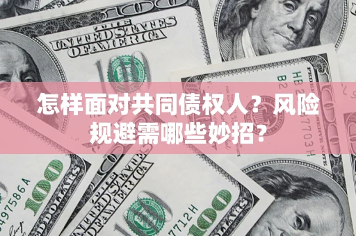 武汉怎样面对共同债权人?风险规避需哪些妙招? 武汉怎样面对共同债权人?风险规避需哪些妙招?